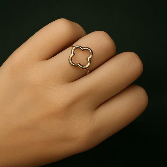 تصویر انگشتر مینیمال 